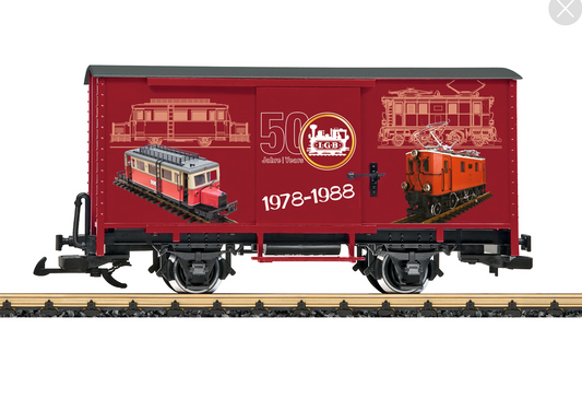 LGB Anniversary Boxcar G Scale - 40502