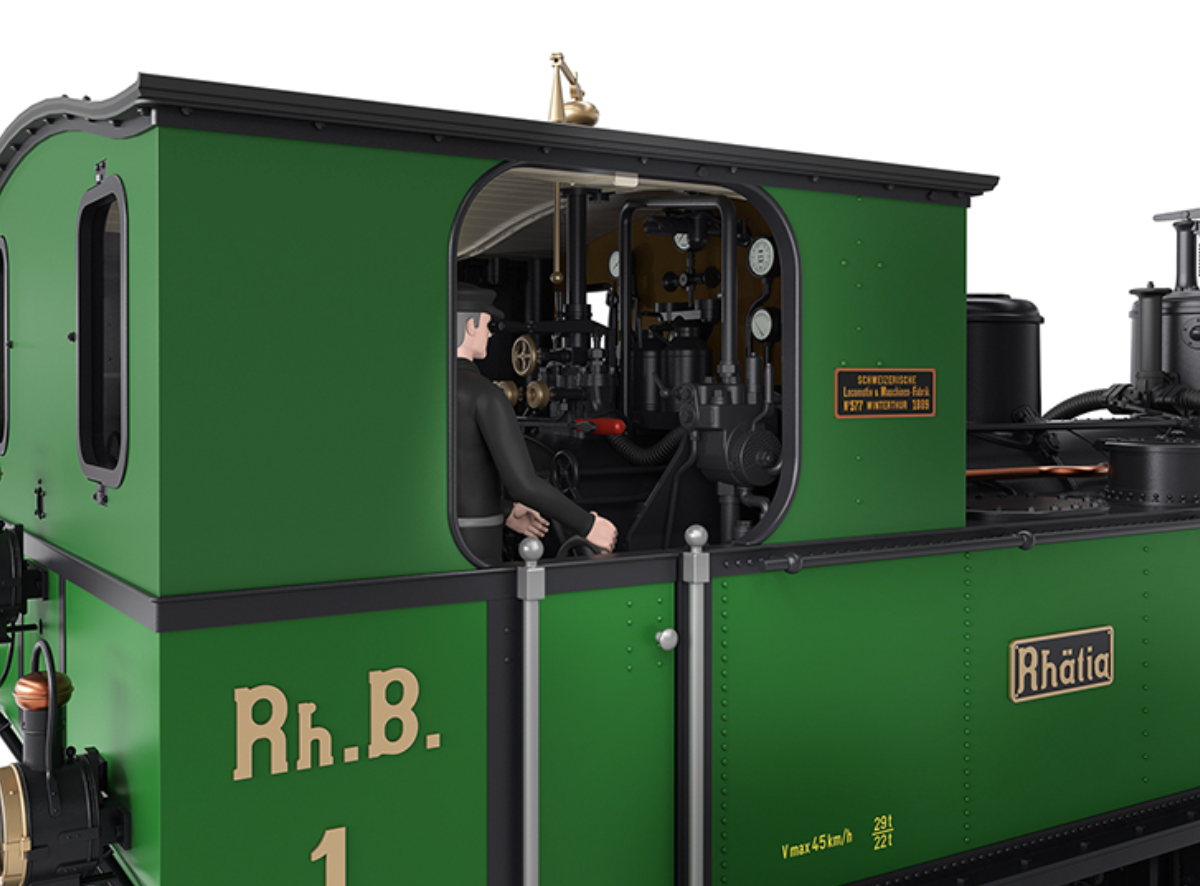 LGB "Rhätia" Class G 3/4 Steam Locomotive G Scale - L26273