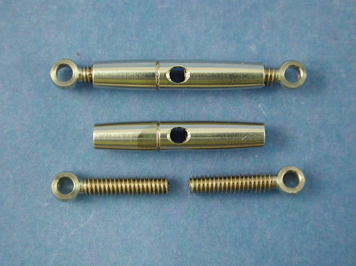 Logic RC 3 x 16mm M2 Turnbuckle J-RMA645316