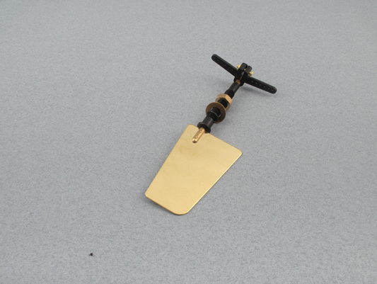 Logic RC Brass Rudder Extra Large. 67mm x 45mm I-RMA3066