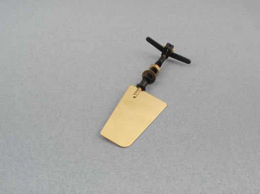 Logic RC Brass Rudder Large. 60mm x 41mm I-RMA3065