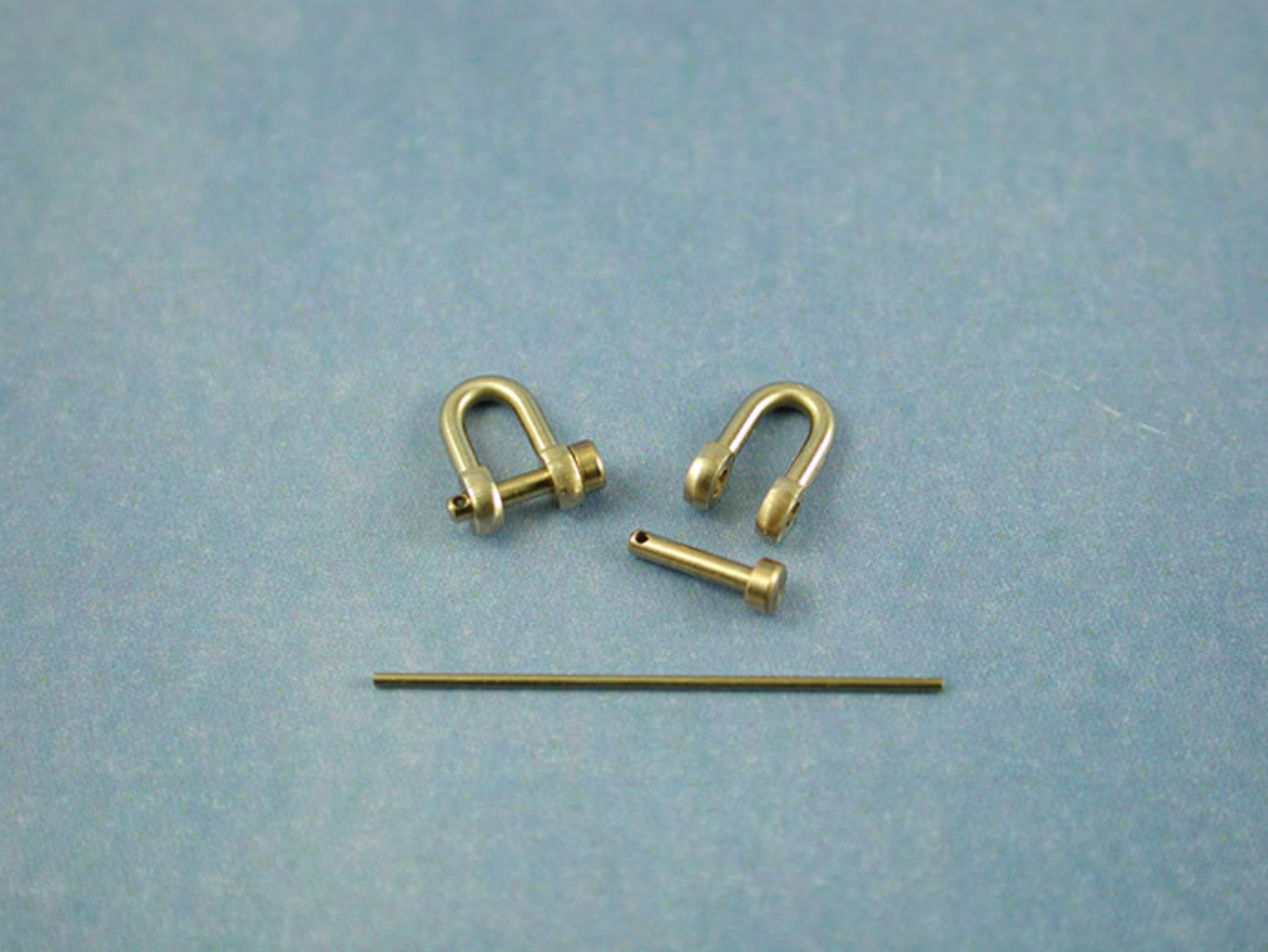 Logic RC Threaded Shackle 4mm x 7mm M2 J-RMA62201