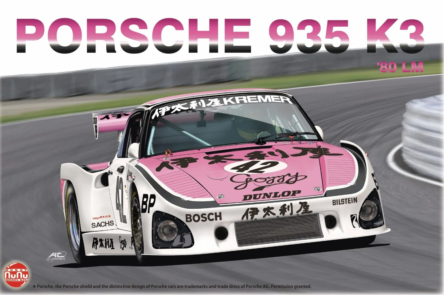 Porsche 935 K3 1980 Lemans #42- NU24029