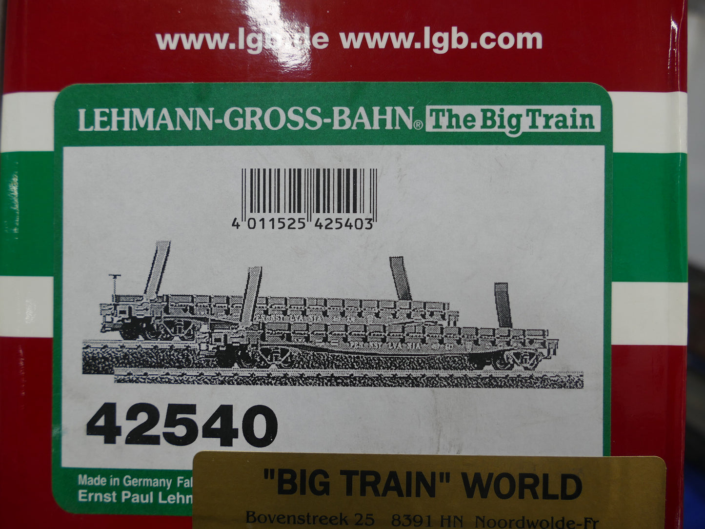 LGB Pennsylvania Low Loaders G Scale 42540 (Used)