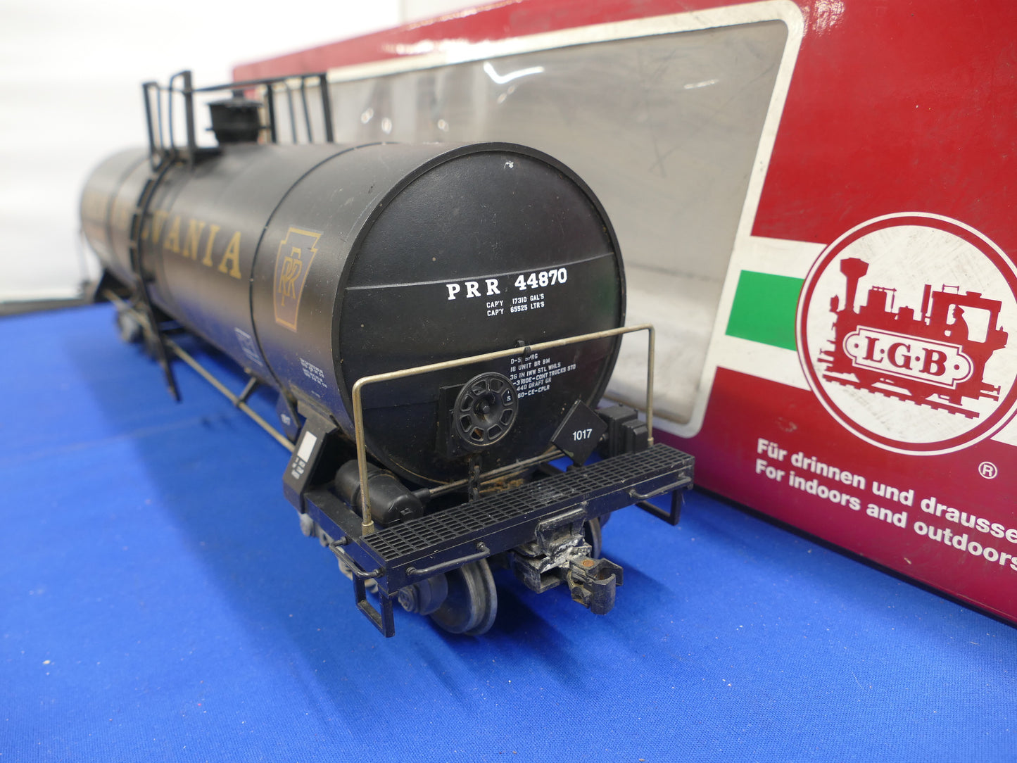 LGB  Pennsylvania Tanker G Scale 44870 (Used)