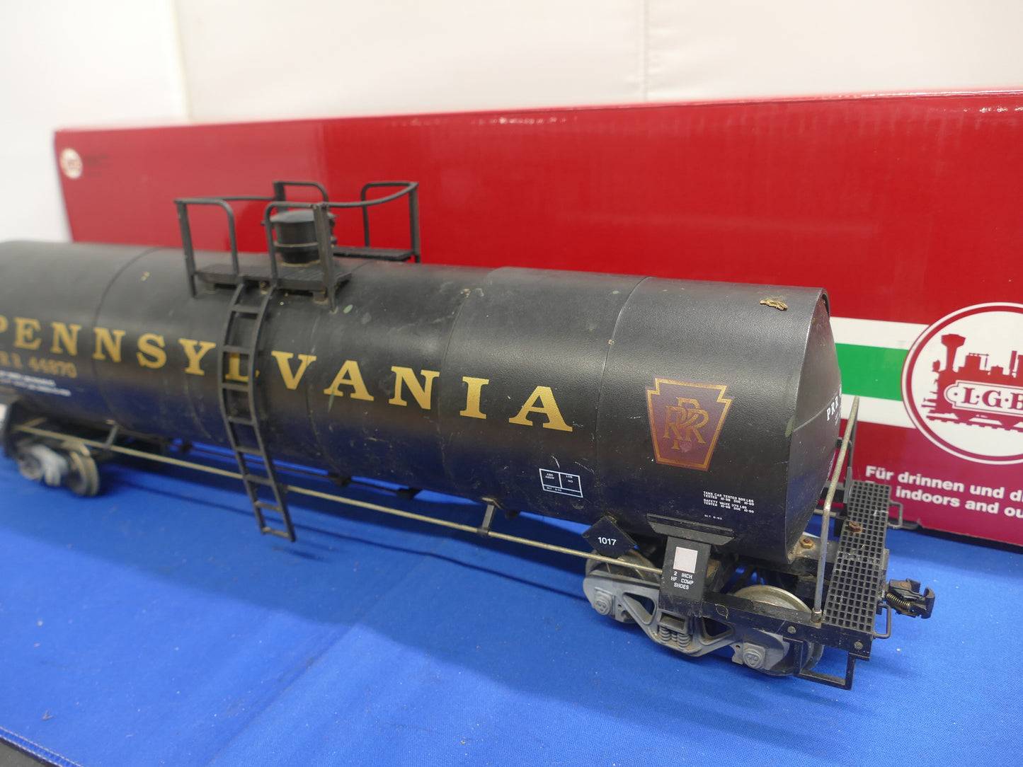 LGB  Pennsylvania Tanker G Scale 44870 (Used)