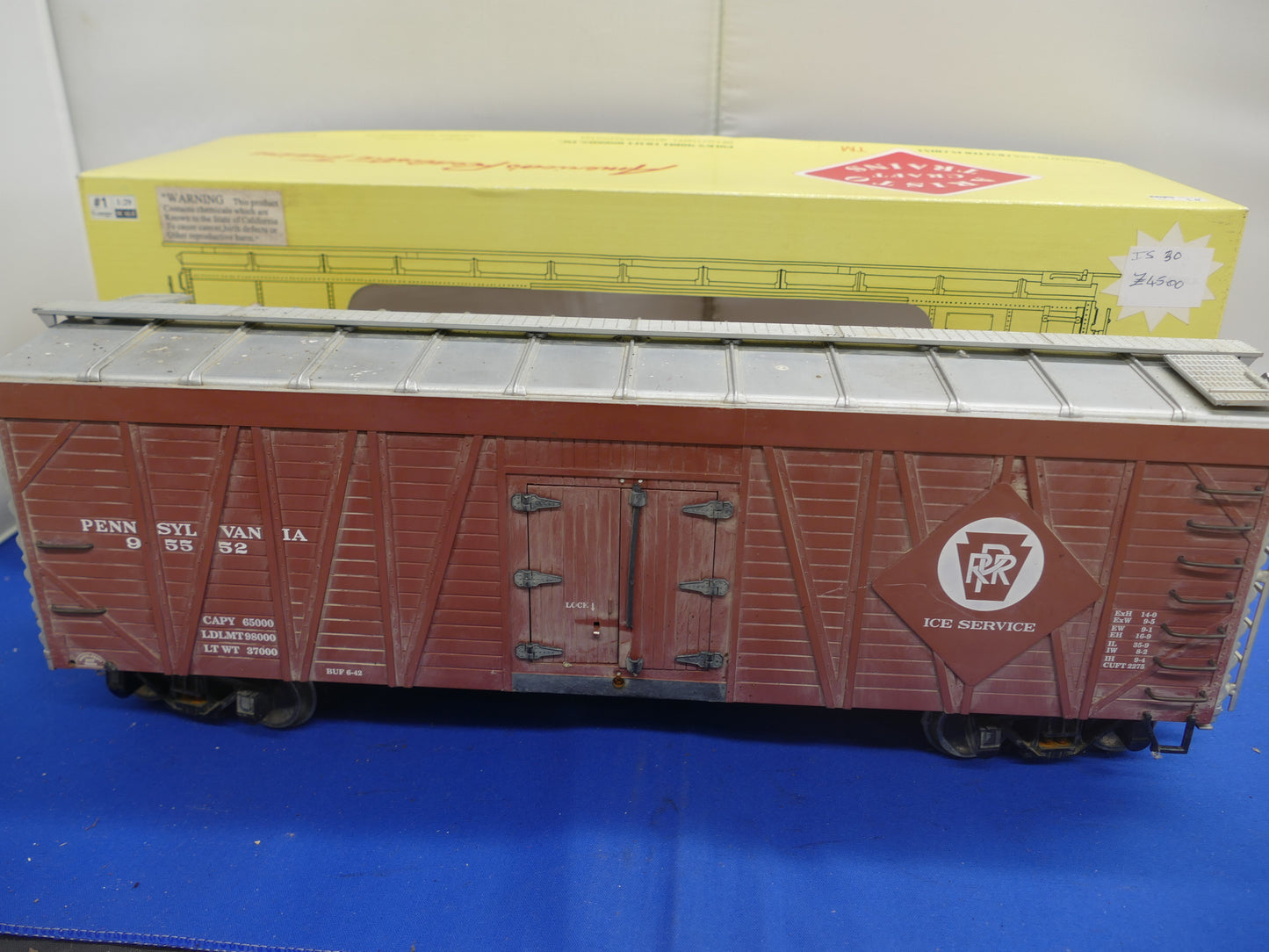 Aristocraft Steel Box Car 46004 (Used)