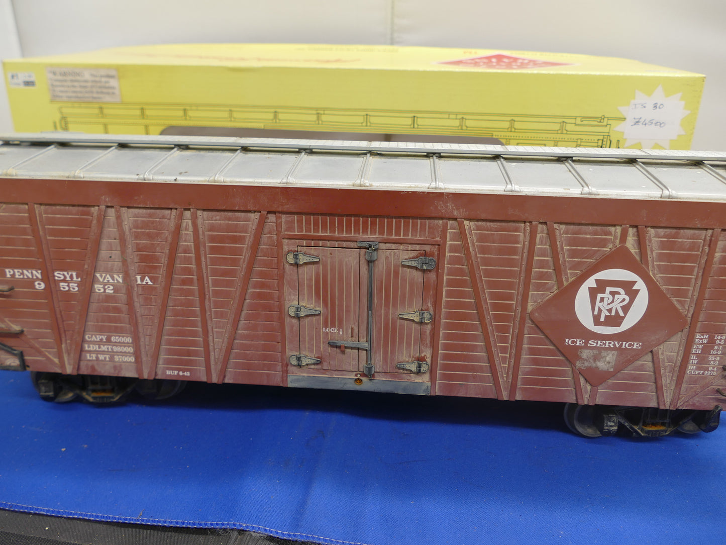Aristocraft Steel Box Car 46004 (Used)