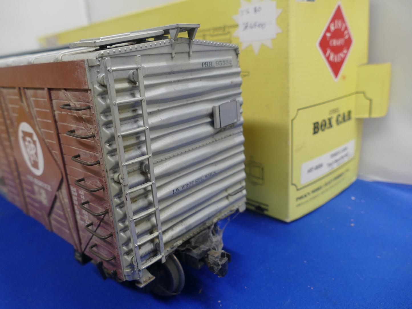 Aristocraft Steel Box Car 46004 (Used)