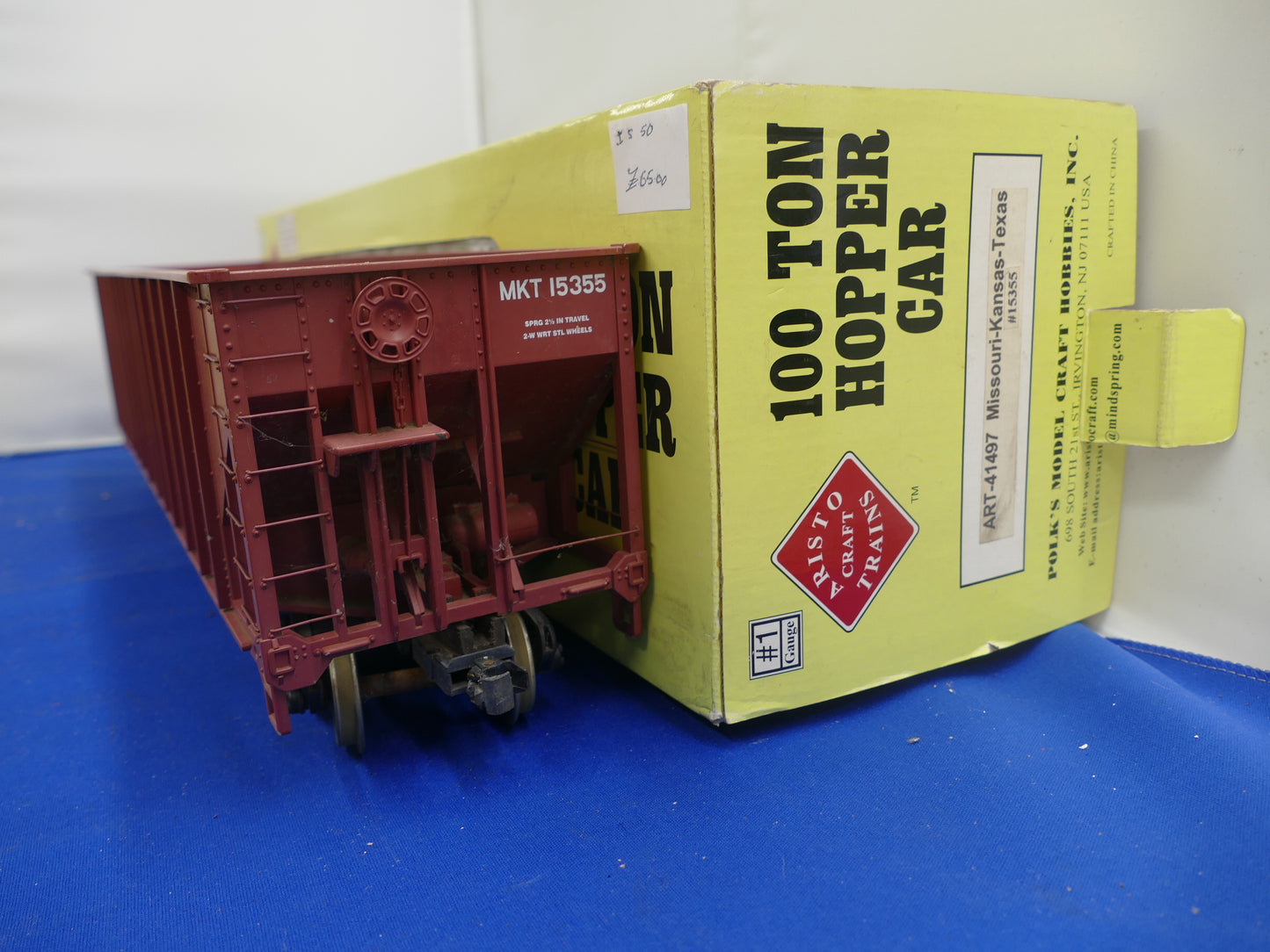 Aristocraft 100 Ton Hopper Car 41497 (Used)