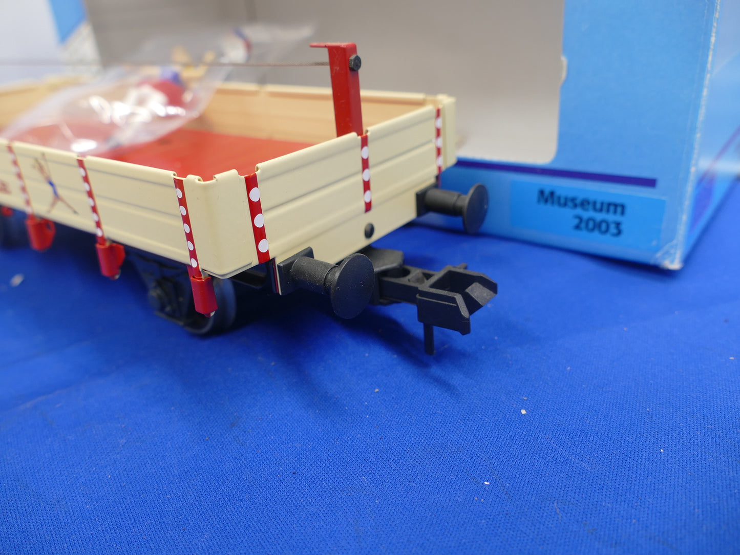 LGB Marklin Freight Car with figure (Used)