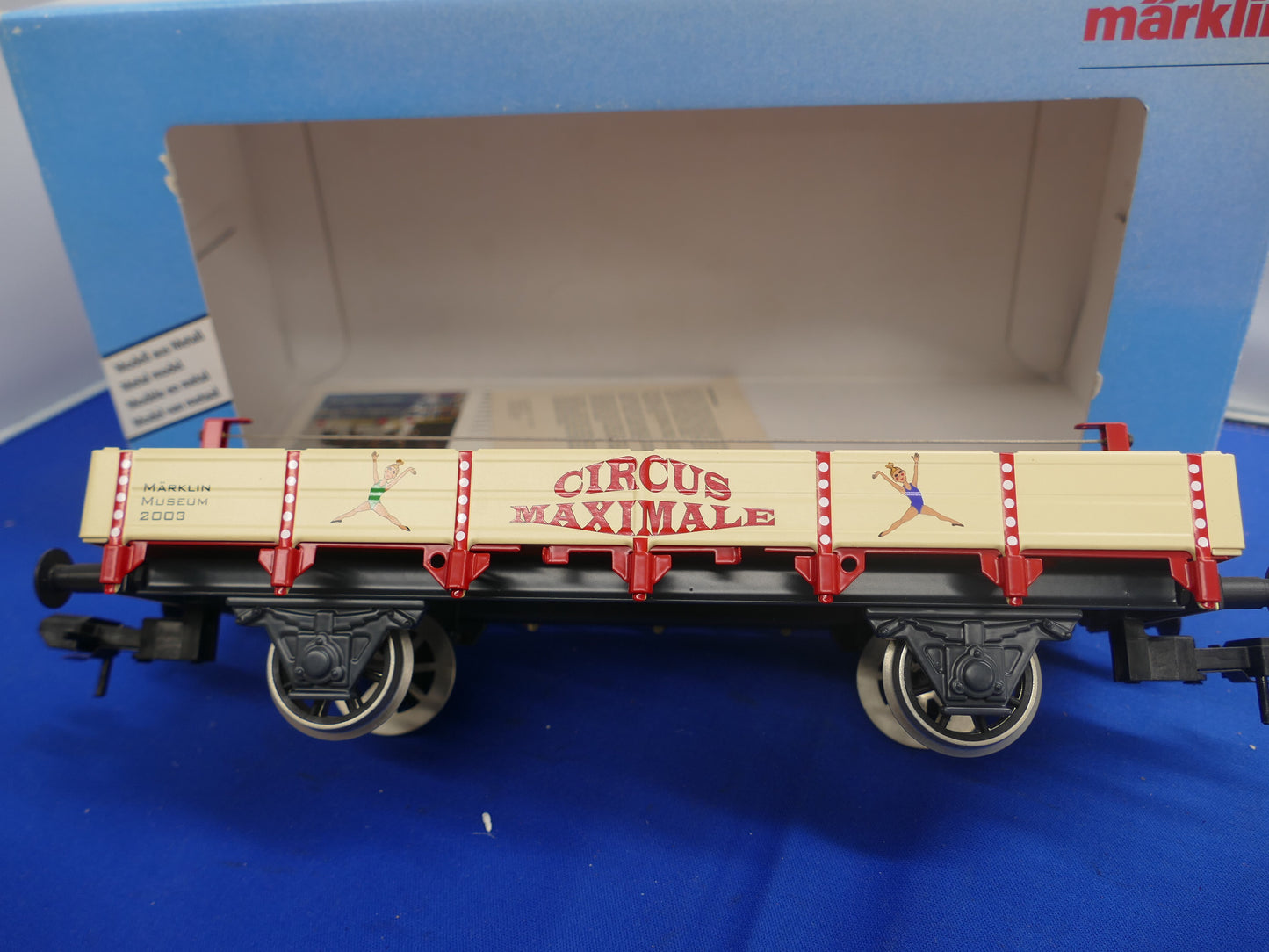 LGB Marklin Freight Car with figure (Used)
