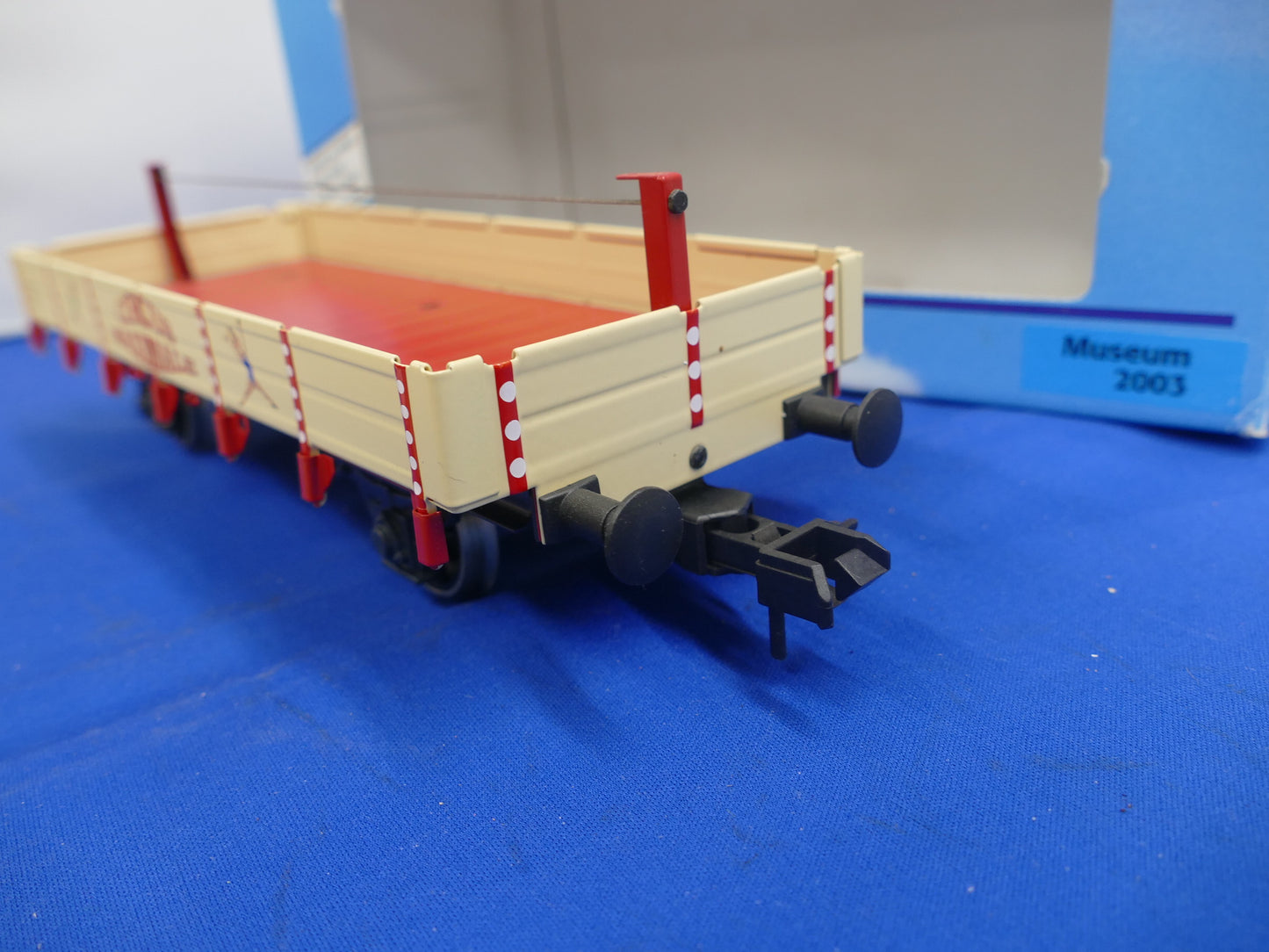 LGB Marklin Freight Car with figure (Used)