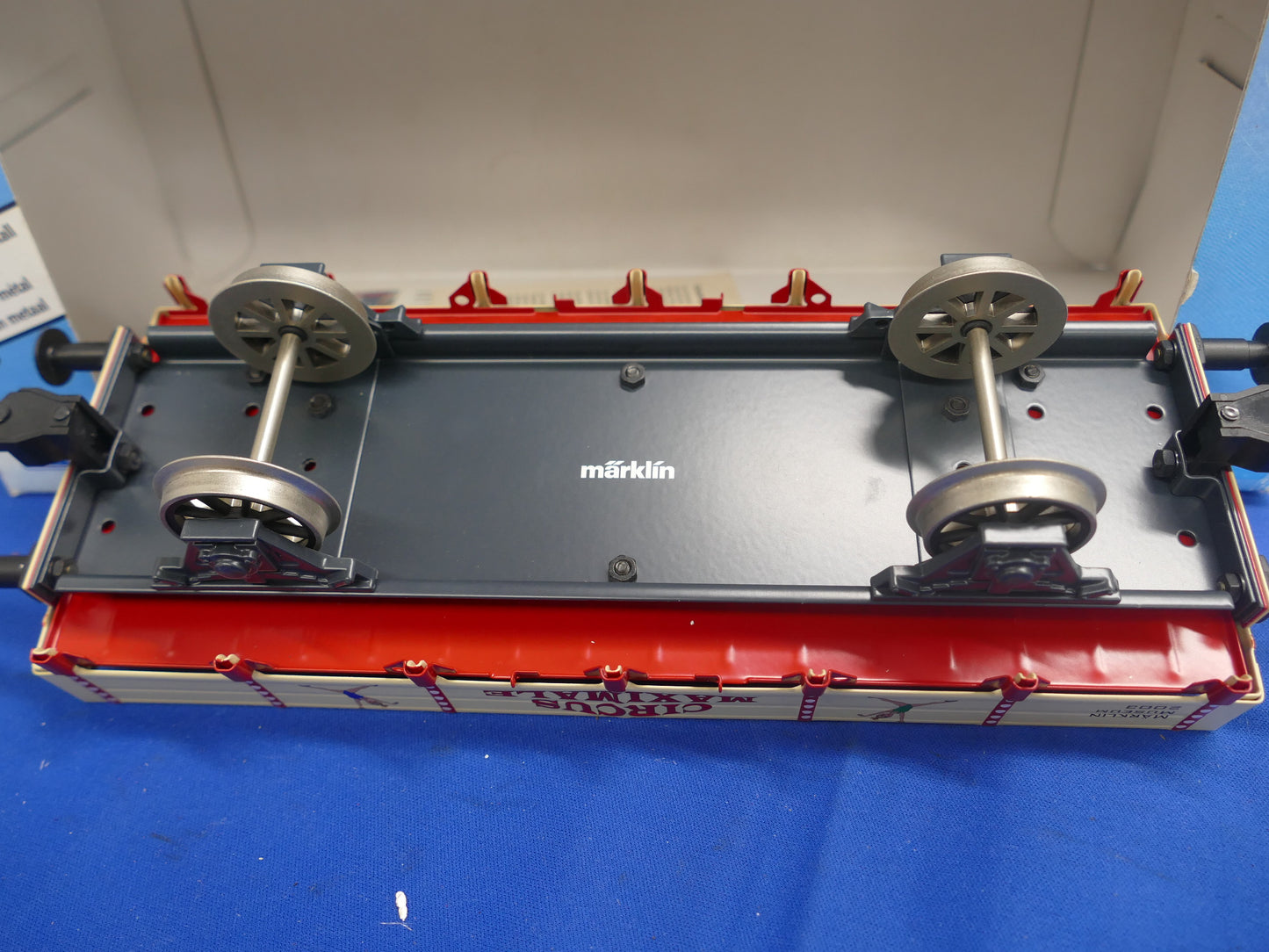 LGB Marklin Freight Car with figure (Used)