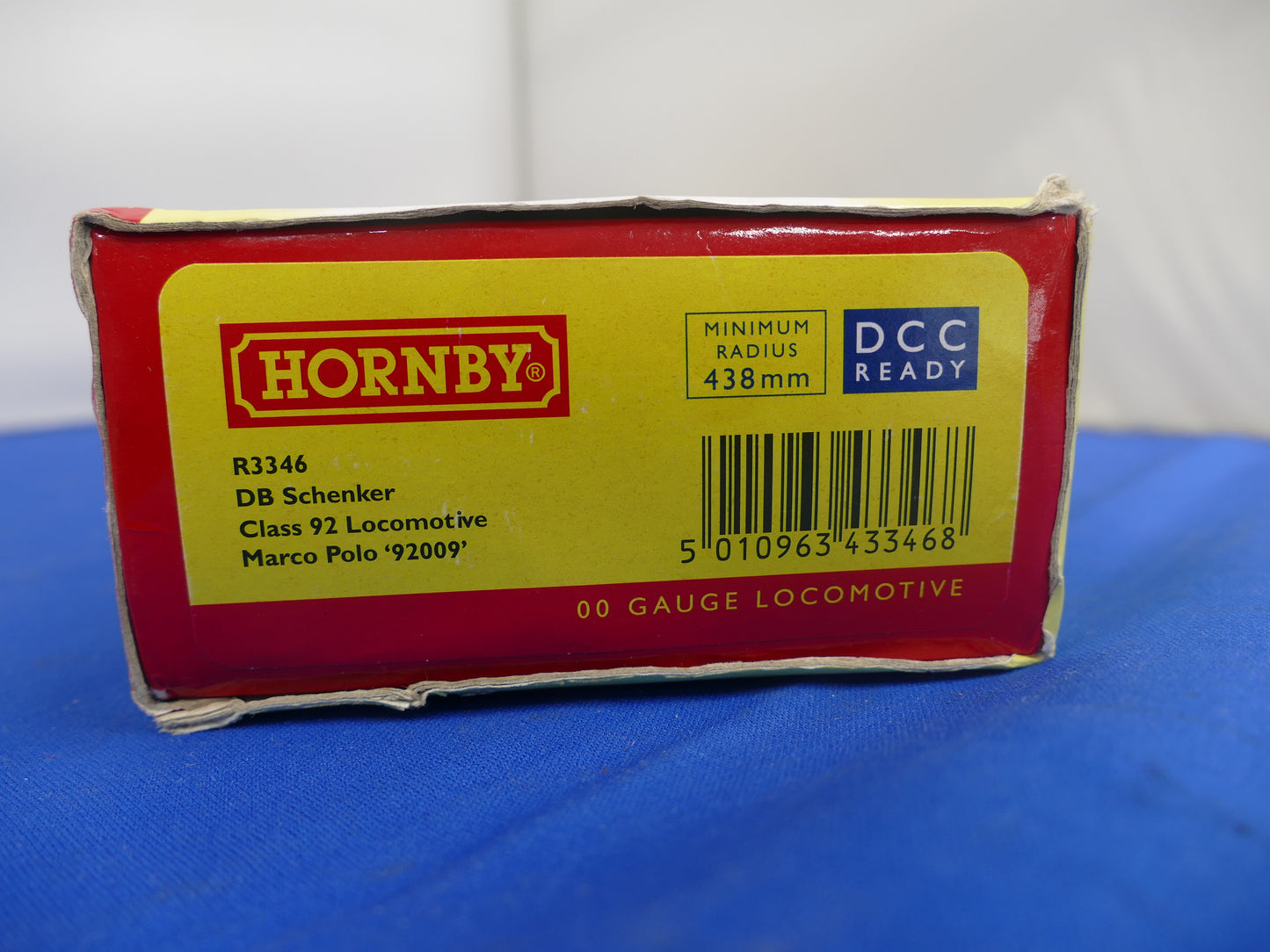 Hornby OO R3346 Class 92 Locomotive (Used)