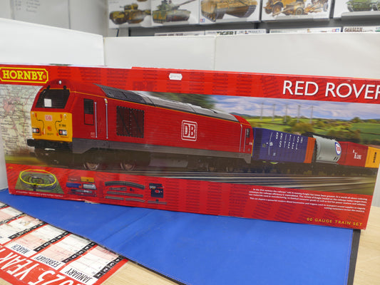Hornby OO R1281 Red Rover Train Set (Used)