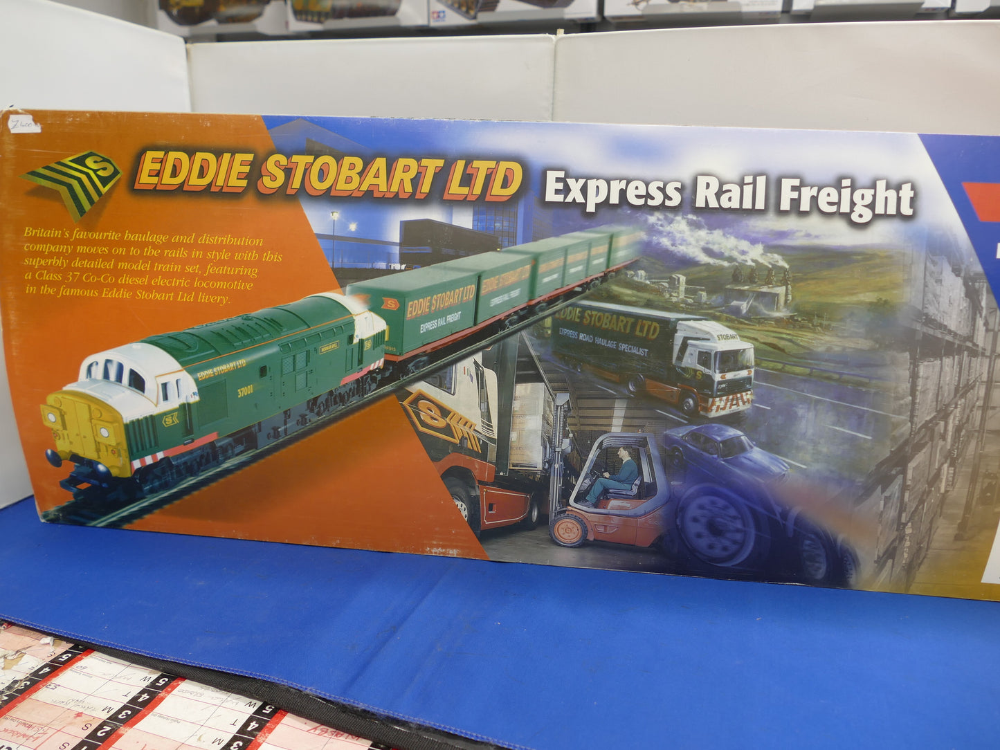 Hornby Eddie Stobart Train Set (Used)