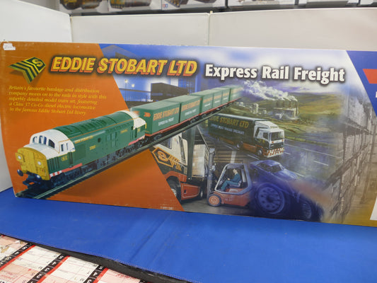 Hornby OO Eddie Stobart Train Set (Used)