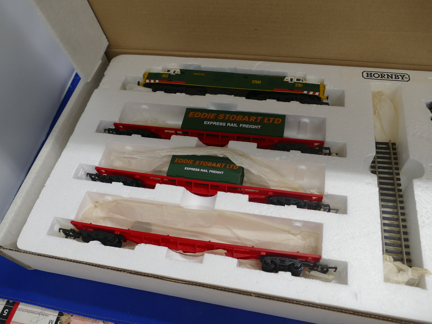 Hornby Eddie Stobart Train Set (Used)