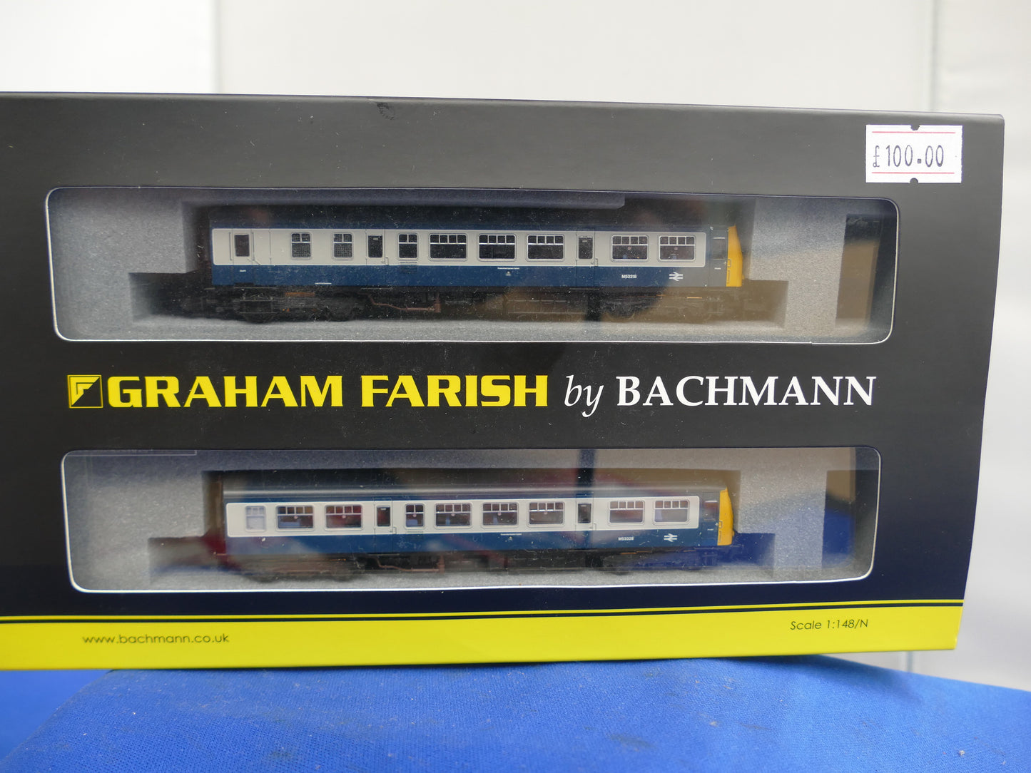 Graham Farish 371-506 N Gauge Class 101 2-Car DMU BR Blue & Grey