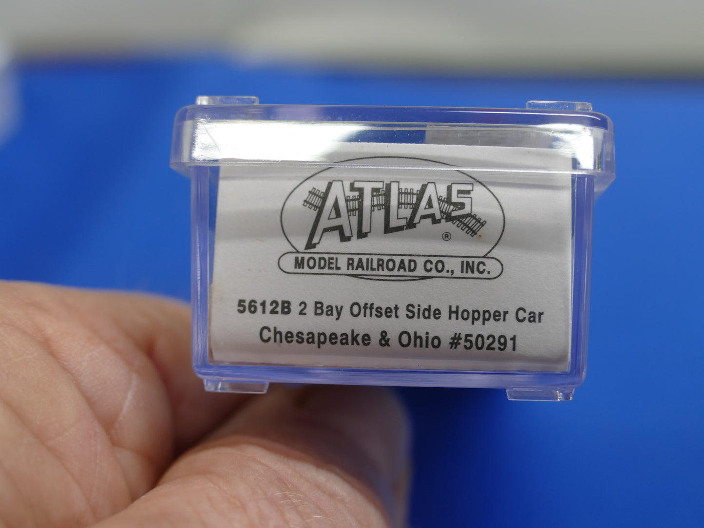Atlas N Gauge 5612B Hopper Car (Used)