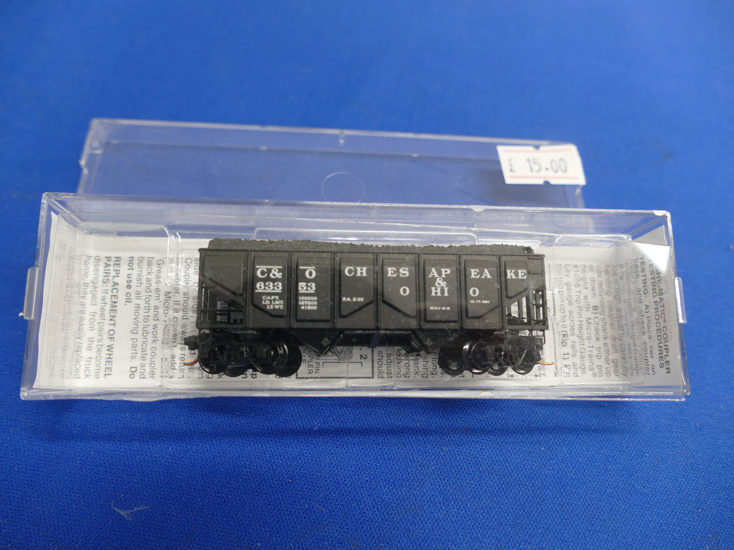 Micro Trains (Atlas N Gauge) 33' Hopper Car (Used)
