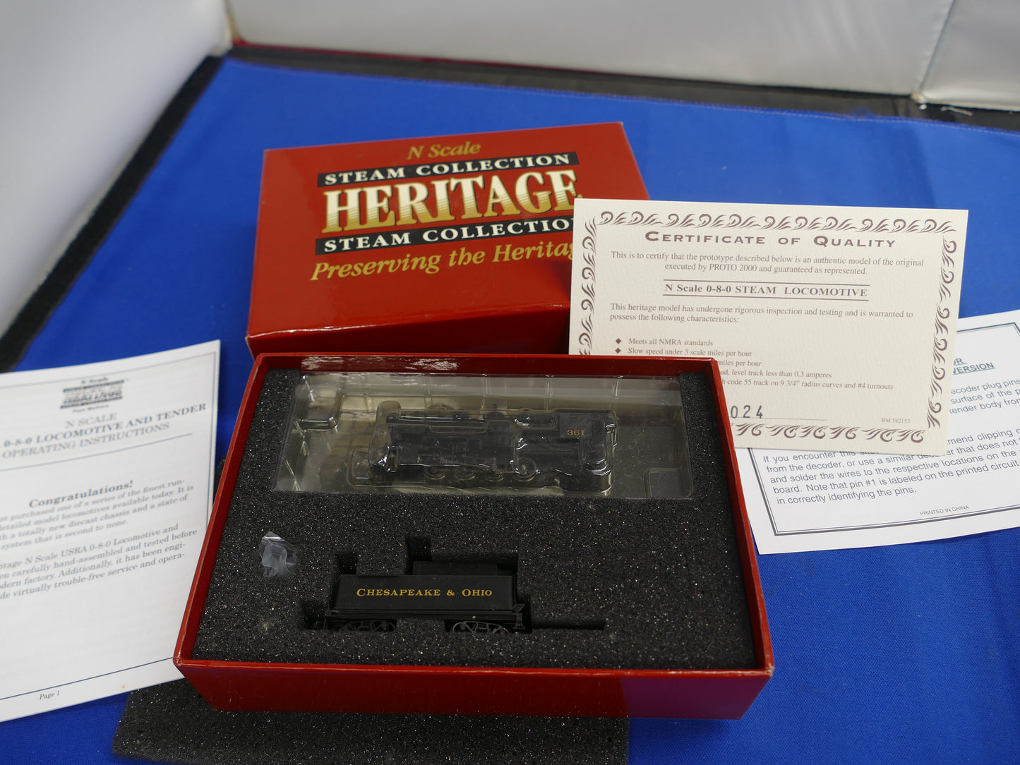 Walthers Steam Collection 0-8-0 Steam Loco (Used)