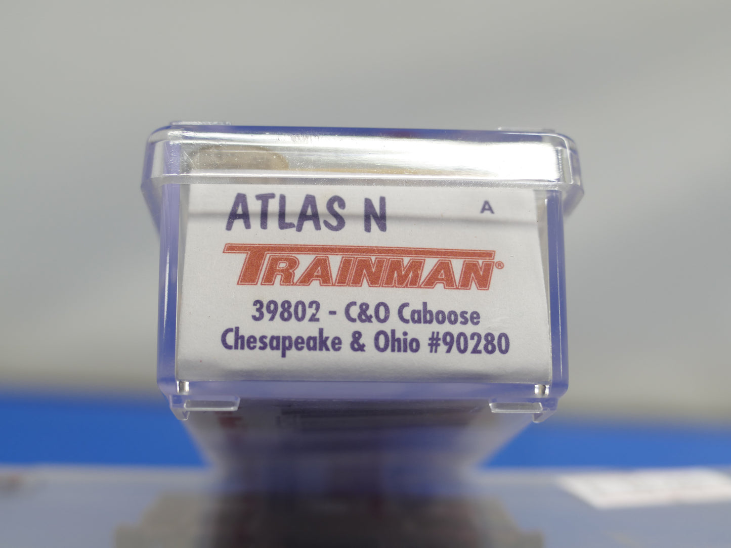 Atlas N Gauge 39802 C&O Caboose (Used)