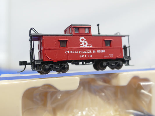 Atlas N Gauge 39801 C&O Caboose (Used)
