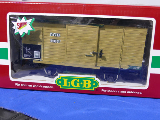 LGB 41352 Box Van with Sound decoder (used)