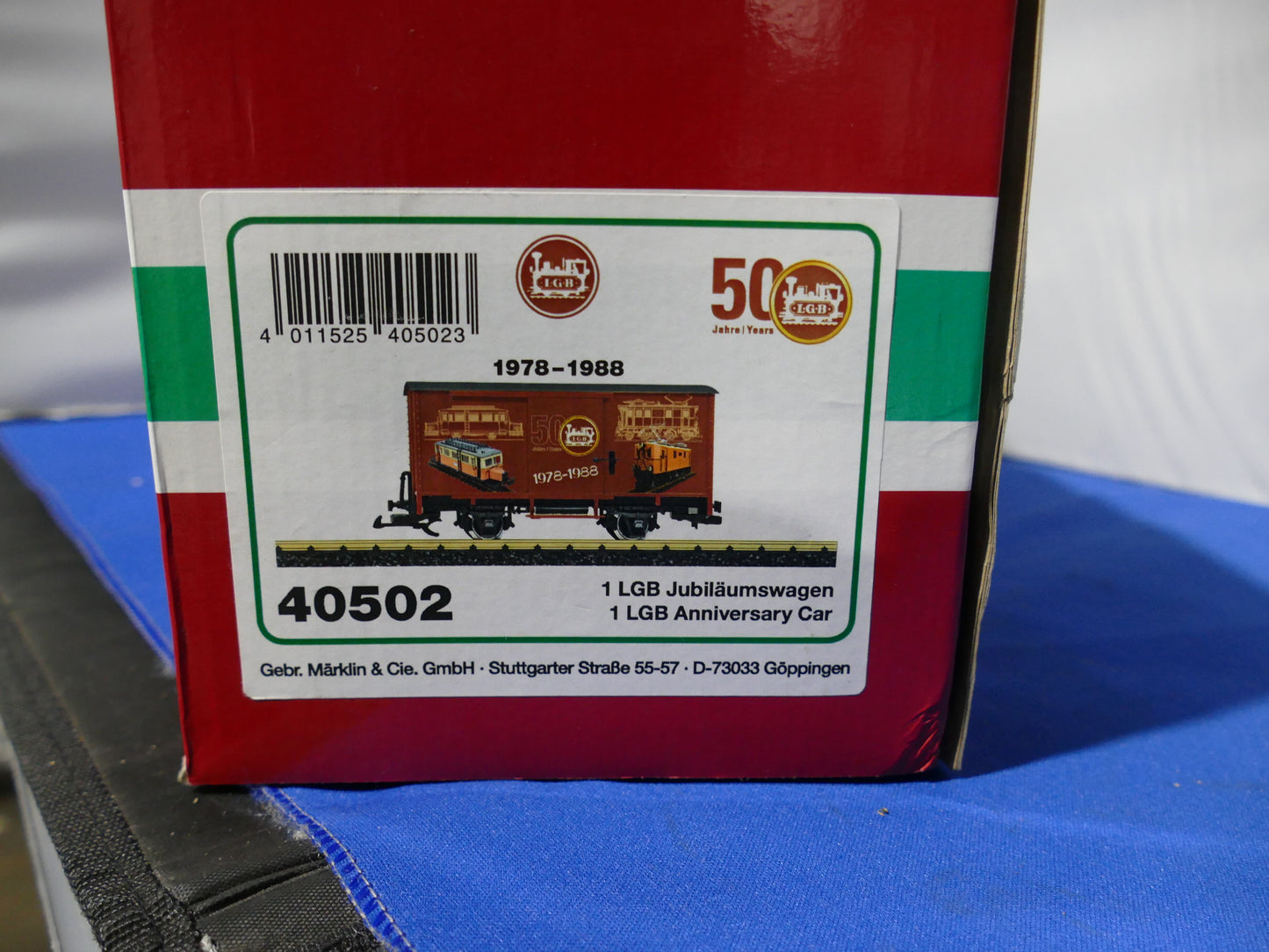 LGB 40502 1978-88 Anniversary Car (used)