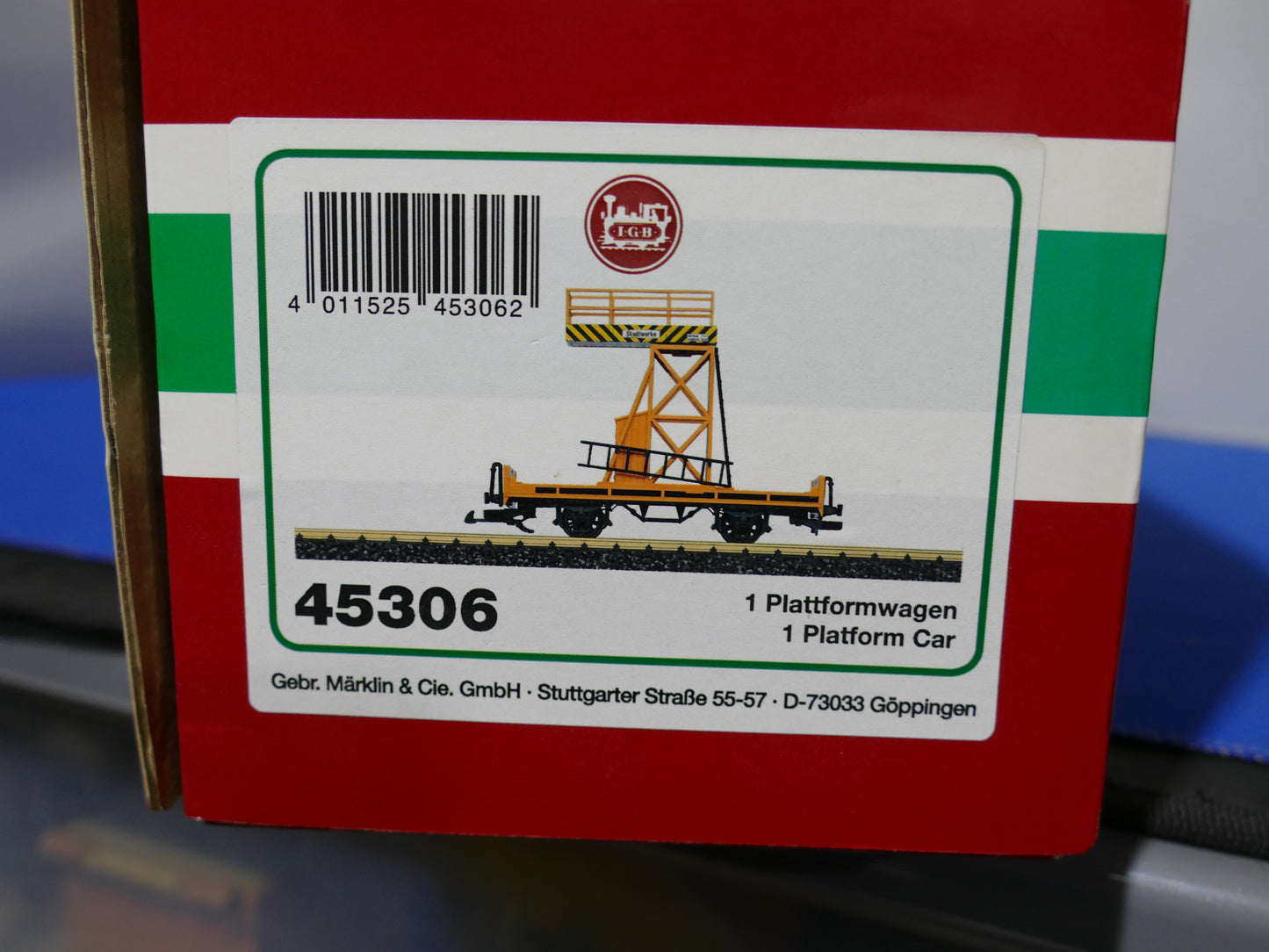 LGB 45306 Platform Car (used)