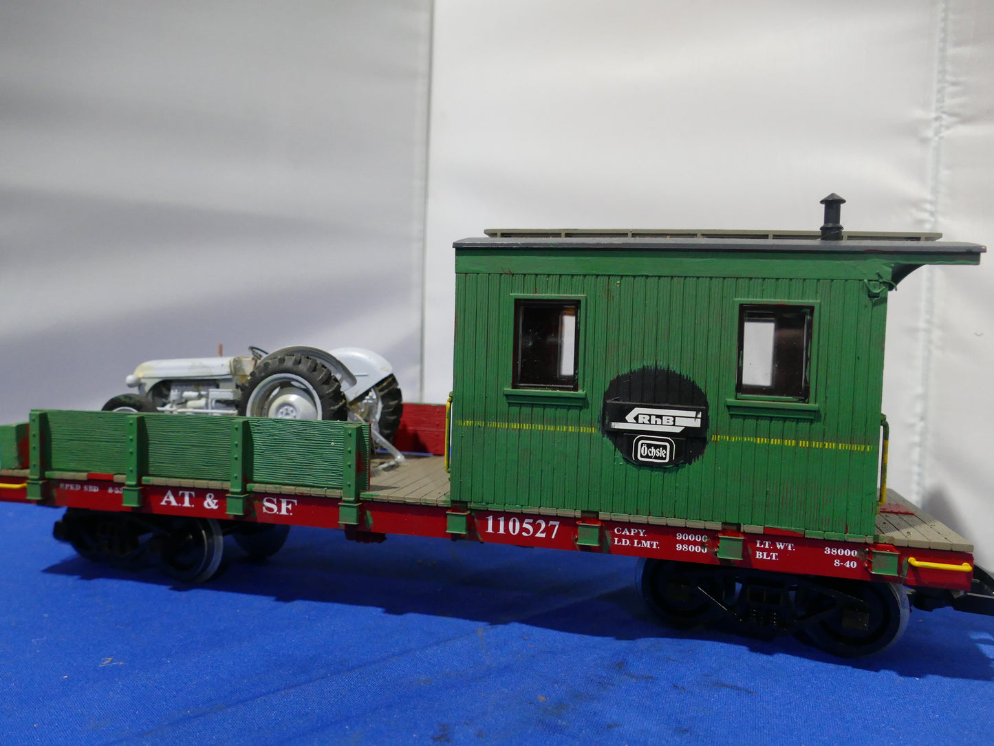 PIKO G Scale 38706 S F Work Caboose (used)