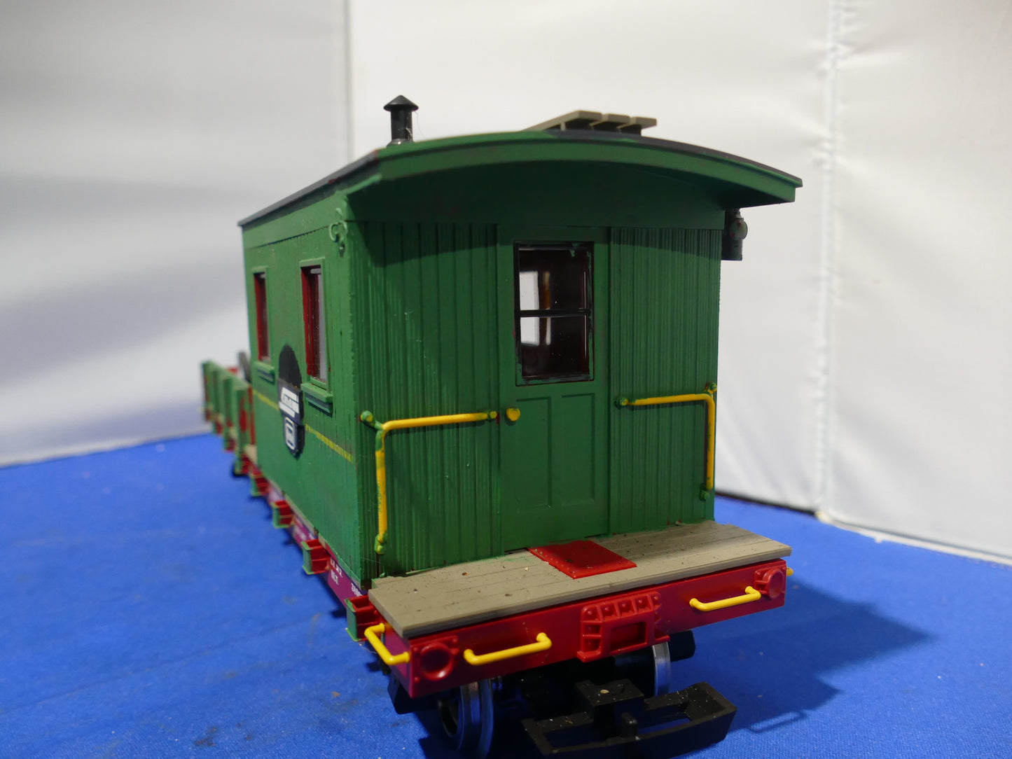 PIKO G Scale 38706 S F Work Caboose (used)