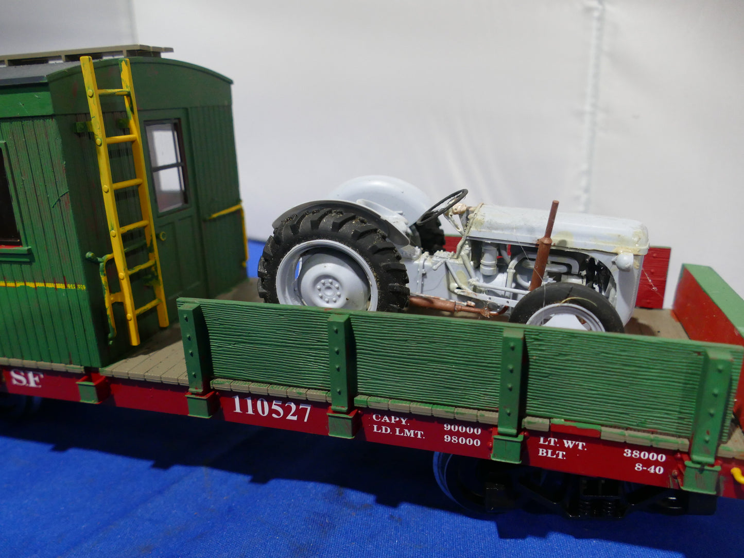 PIKO G Scale 38706 S F Work Caboose (used)