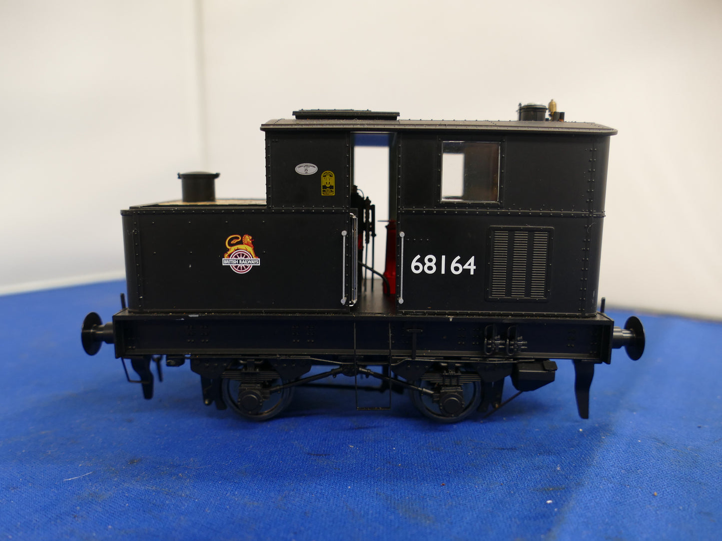 Dapol Gauge "O" Sentinel 0-4-0 4w 68164 in BR Black (used)
