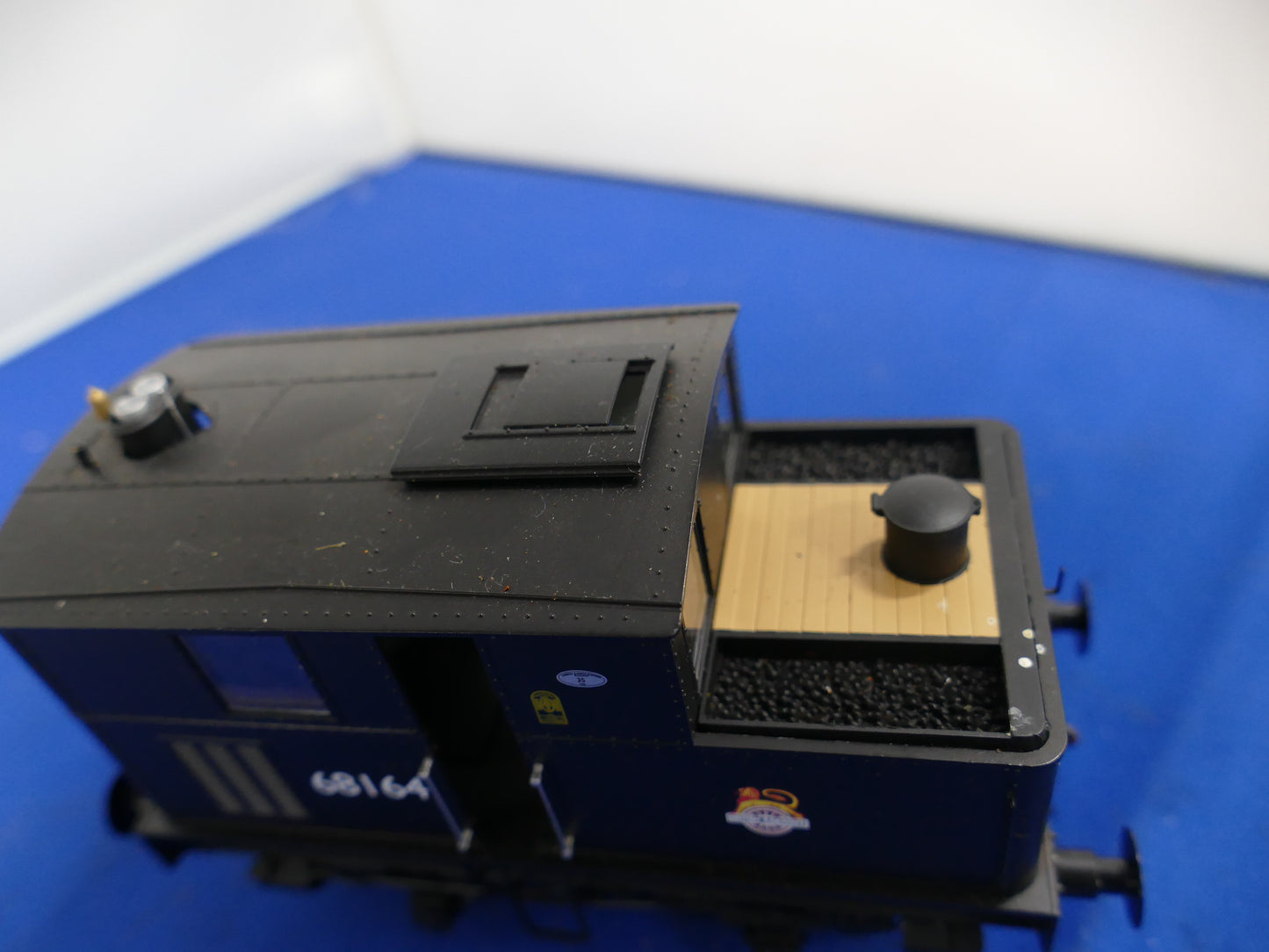 Dapol Gauge "O" Sentinel 0-4-0 4w 68164 in BR Black (used)