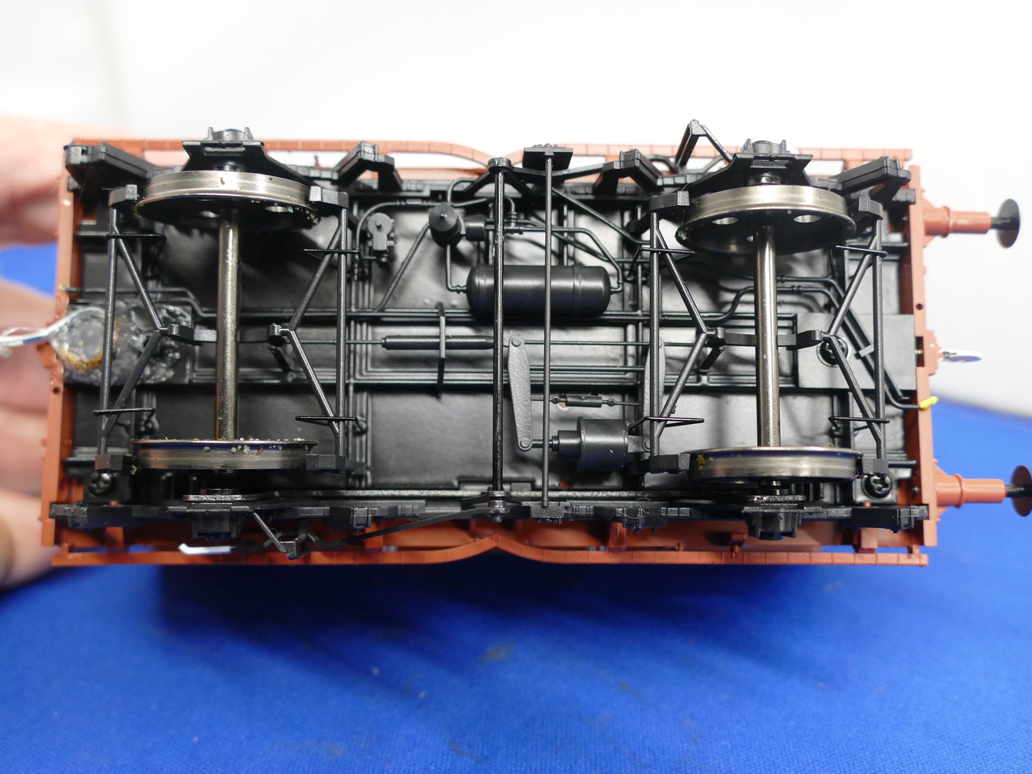 "O" Gauge Dapol BR RailFreight Box Van (used)