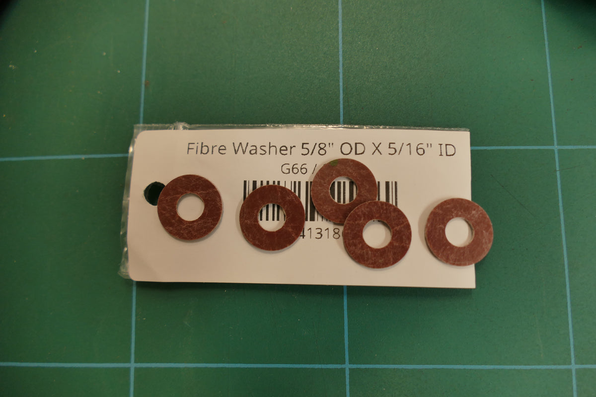 Fibre Washer 5/8" OD X 5/16" ID
