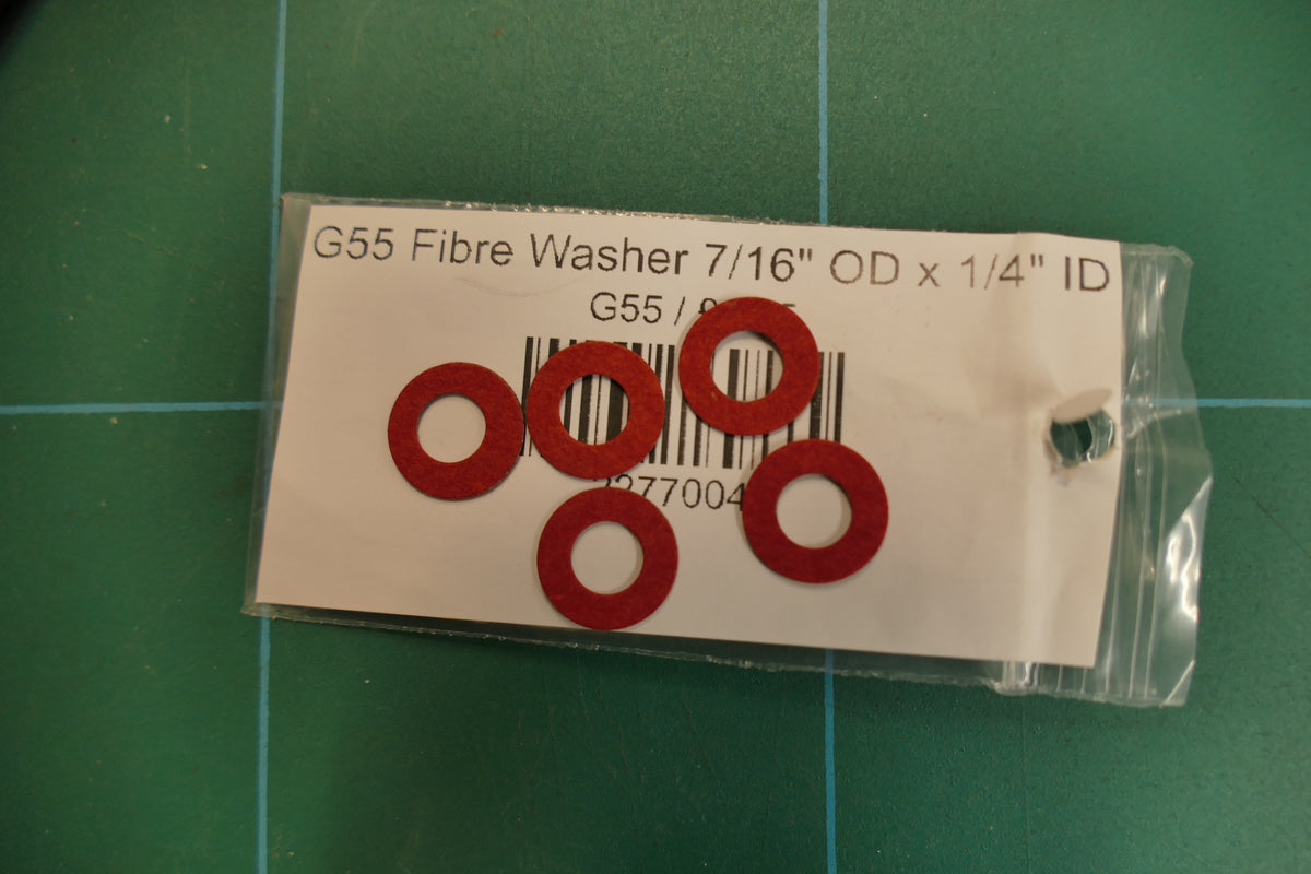 G55 Fibre Washer 7/16" OD x 1/4" ID