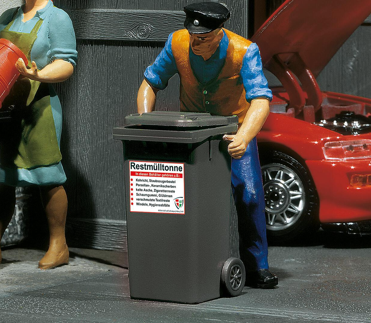 POLA 2 Refuse bins, grey - 333205