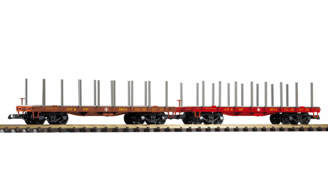 PIKO G Scale Stake Wagons- 38773