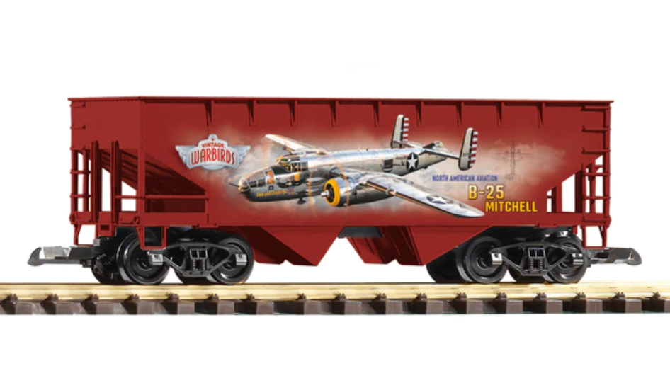 PIKO G Scale Warbird Hopper wagon "B-25" - 38921