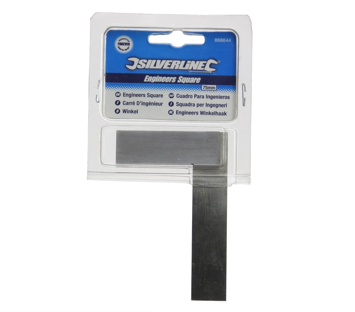 SilverLine Tools - Engineers Set Square 75mm