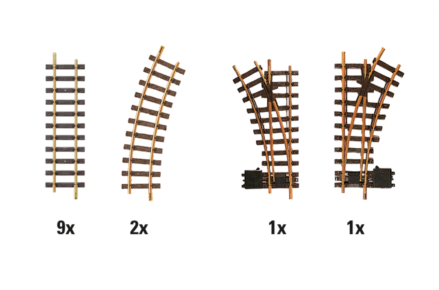 LGB G Scale Station Track Set - 19902