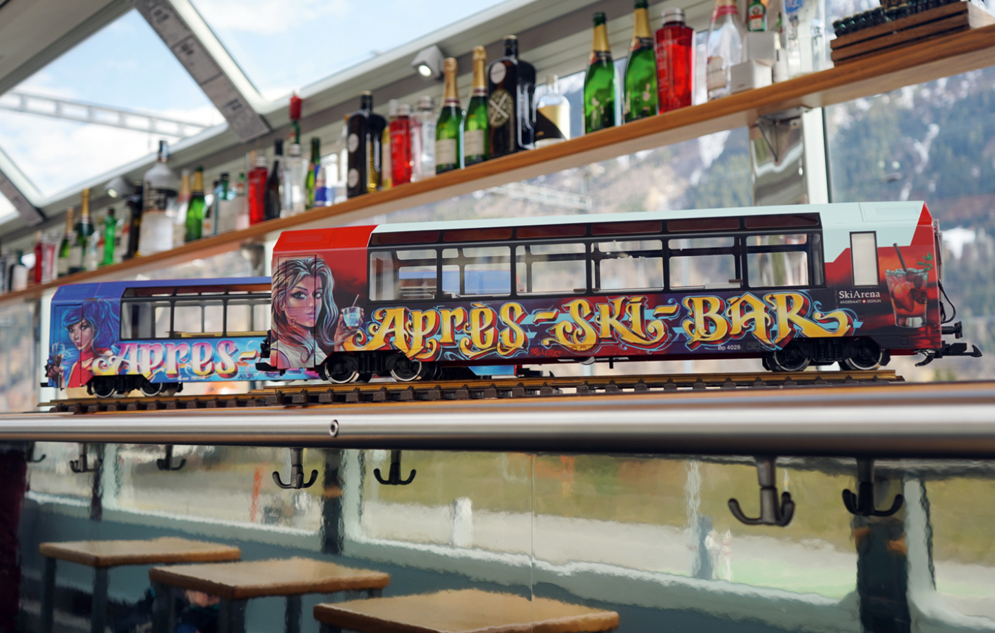 LGB Panorama Car with a Bar and Interior Lighting - 33662