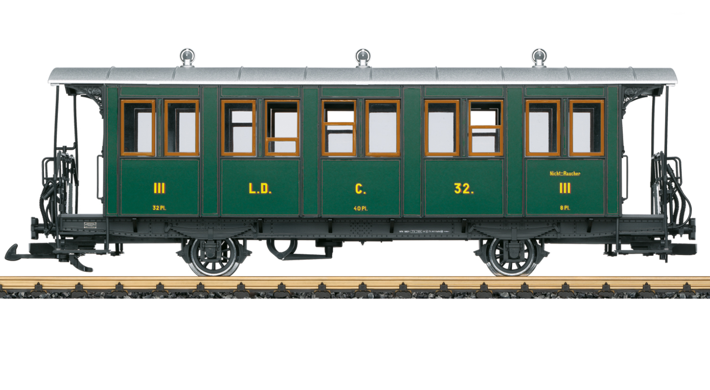 LGB G Scale RhB Passenger Car: L30341