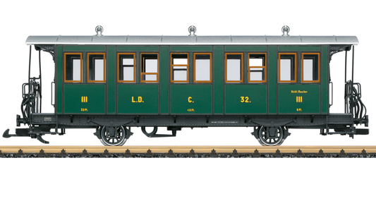 LGB G Scale RhB Passenger Car: L30341