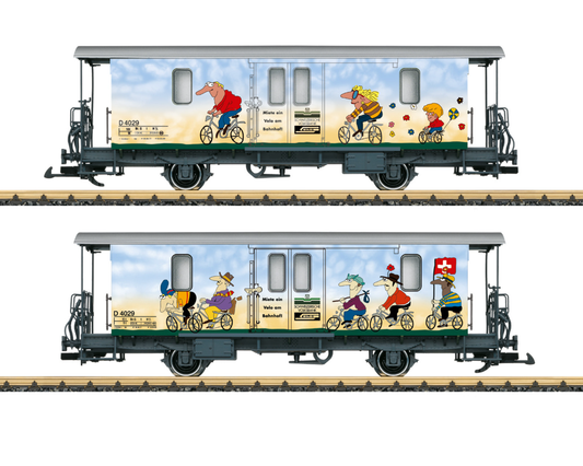 LGB RhB Bicycle Car G Scale - 34555