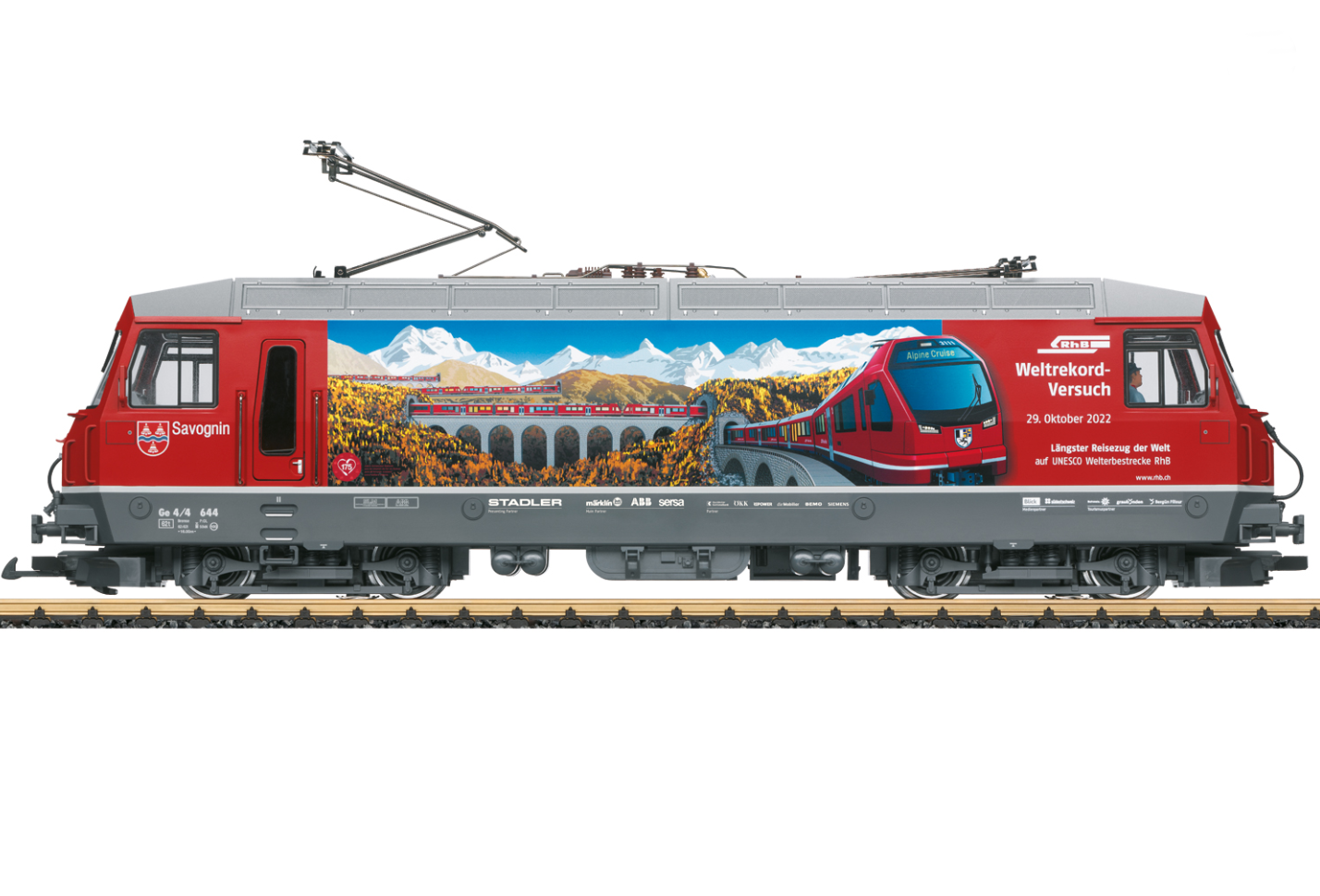 LGB Class Ge 4/4 III Electric Locomotive G Scale - L21431